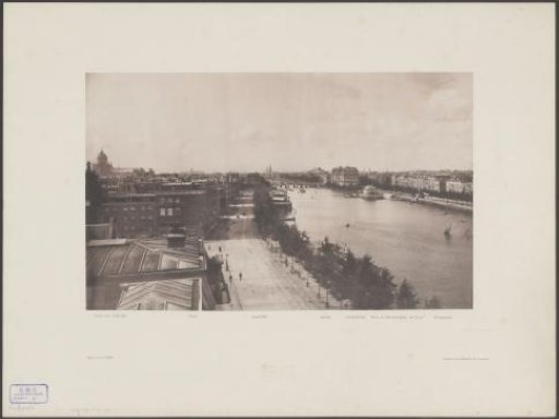View of the Amstel and the Amsteldijk