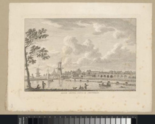 View of the Binnen-Amstel and the Hogesluis