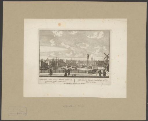 View of the Binnen-Amstel in Amsterdam