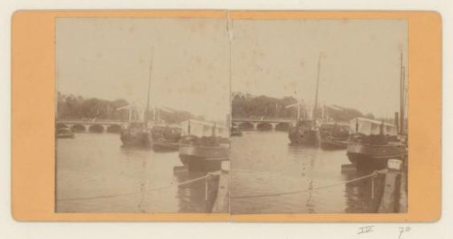 View of the Binnen-Amstel and the Magere Brug