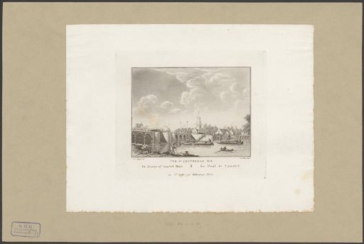 View of the Binnen-Amstel and the Hogesluis