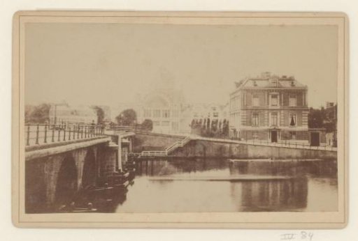 View of the Hogesluis and the Paleis voor Volksvlijt