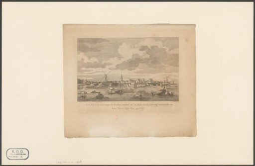View of Amsterdam from the Amstel