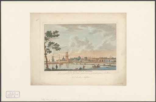 View of the Binnen-Amstel and the Hogesluis
