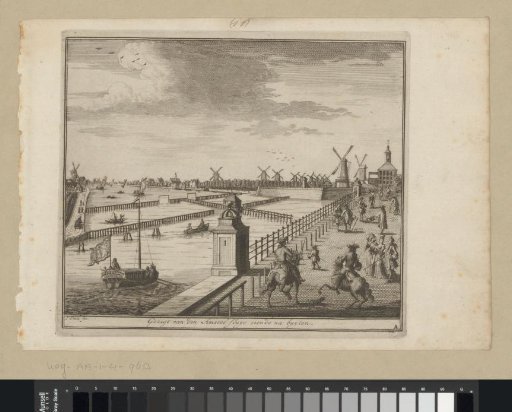 View of the Binnen-Amstel and the Hogesluis