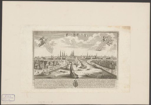 View of Amsterdam from the Amstel
