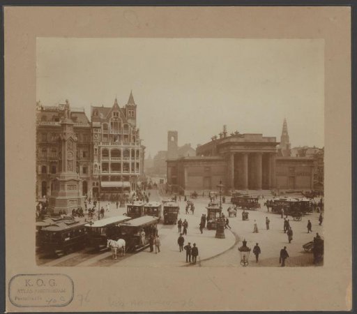 View of the Zocher Exchange in Amsterdam