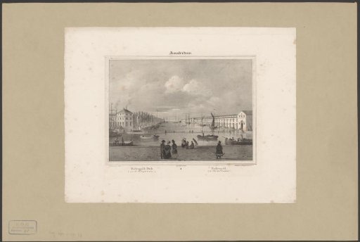 View of the Entrepotdok in Amsterdam
