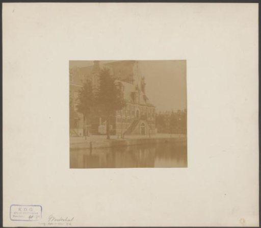 View of the Westerhal in Amsterdam