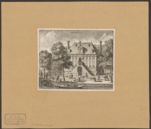 View of the Westerhal in Amsterdam