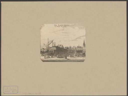 View of the Grain Exchange in Amsterdam
