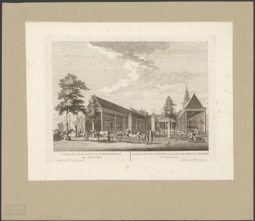 View of the Grain Exchange in Amsterdam