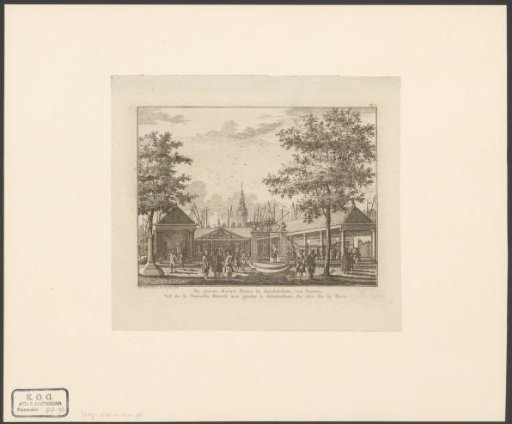 View of the Grain Exchange in Amsterdam