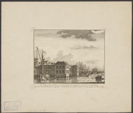 View of the Grain Exchange in Amsterdam
