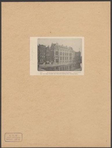 Association Cassa at Herengracht 187 in Amsterdam