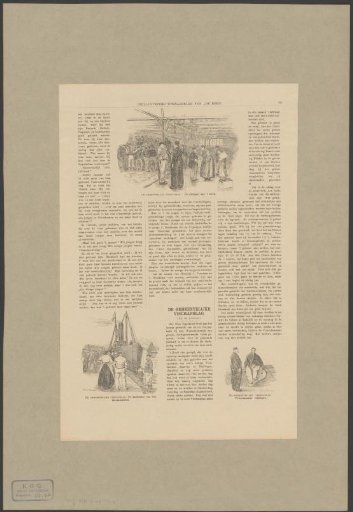 Figures at the municipal fish market in Amsterdam