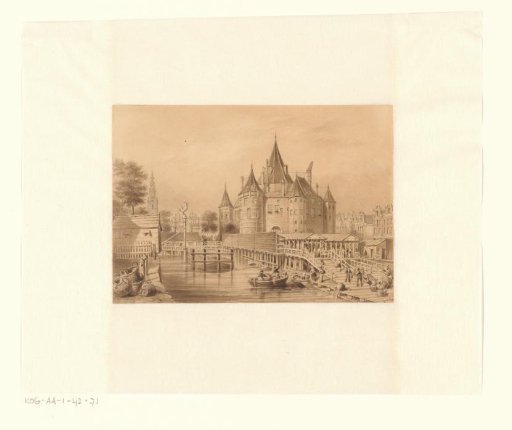View of the Waag from the Geldersekade