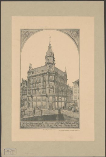 View of the Metz Building in Amsterdam