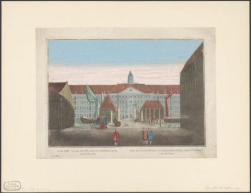View of the East India Naval Magazine in Amsterdam
