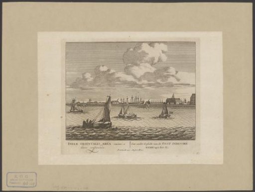 View of the VOC shipyard on Oostenburg in Amsterdam
