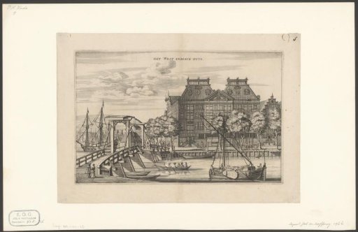 View of the West India Company Warehouse in Amsterdam