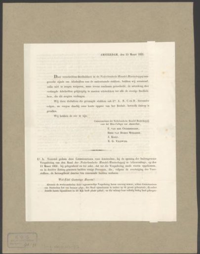 Extracts from Documents Concerning the Nederlandsche Handel-Maatschappij