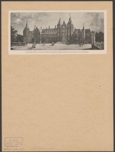 View of the Royal Tropical Institute in Amsterdam