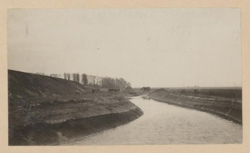 View of the separation ditch at the Petroleumhaven in Amsterdam