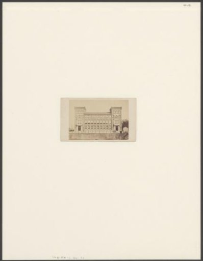 View of the Seamen's House in Amsterdam