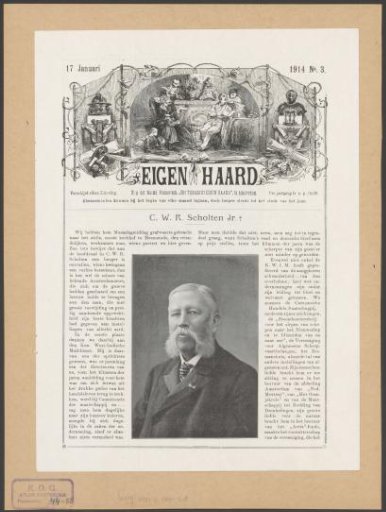 Portrait of Casper Willem Reinhard Scholten