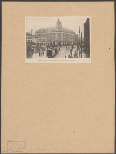 View of the fashion house Hirsch & Cie at the Leidseplein in Amsterdam