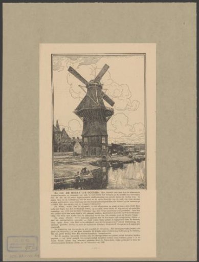 View of the De Gooyer windmill