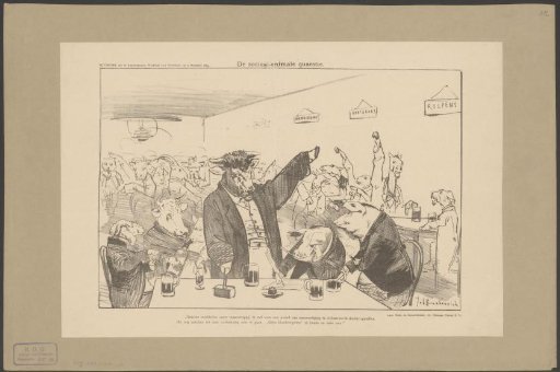 Cattle meeting over a strike