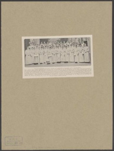 Aid brigade of the Royal Factory of Bandages