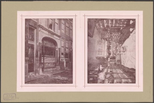 Glass and crystal shop of the brothers Zahn