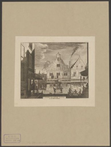 View of the Chest Makers' Building in Amsterdam