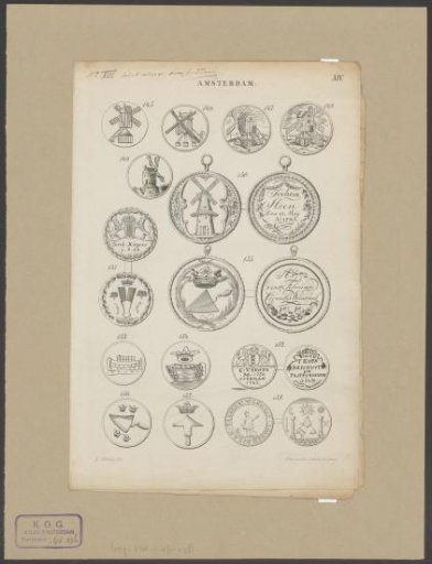 Amsterdam and Alkmaar guild medals