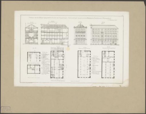 Design for a building of the Amsterdam Workers' Union in Amsterdam