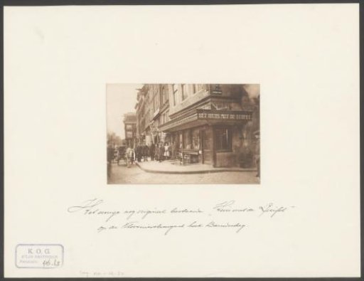 View of the Shop and Staff of Het Huis met de Luifel
