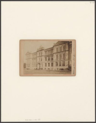 View of the Barlaeus Gymnasium in Amsterdam
