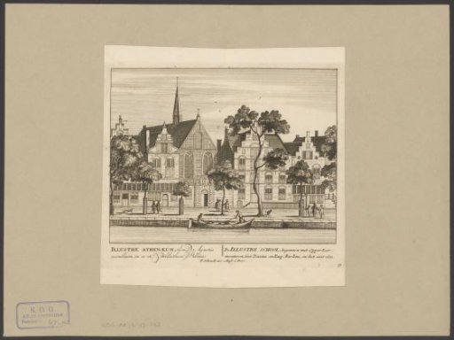 View of the Athenaeum Illustre in Amsterdam
