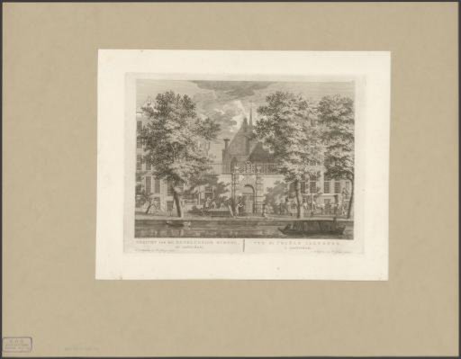 View of the Athenaeum Illustre in Amsterdam