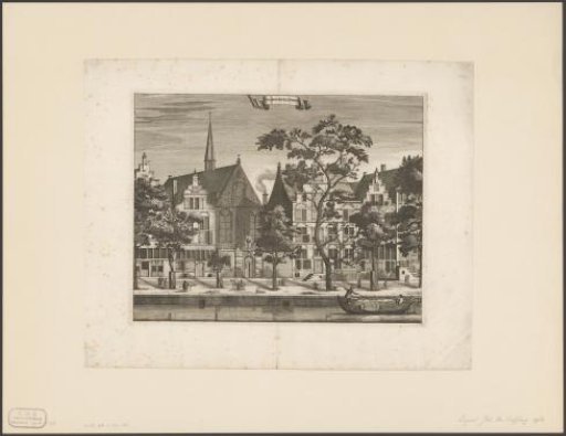 View of the Athenaeum Illustre in Amsterdam