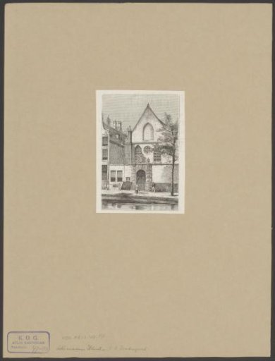 View of the Athenaeum Illustre in Amsterdam