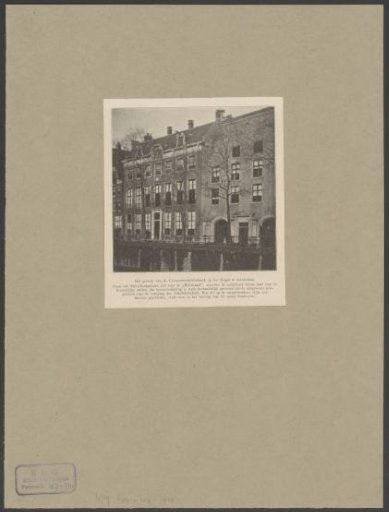 View of the Handboogdoelen and the Militia Building in Amsterdam