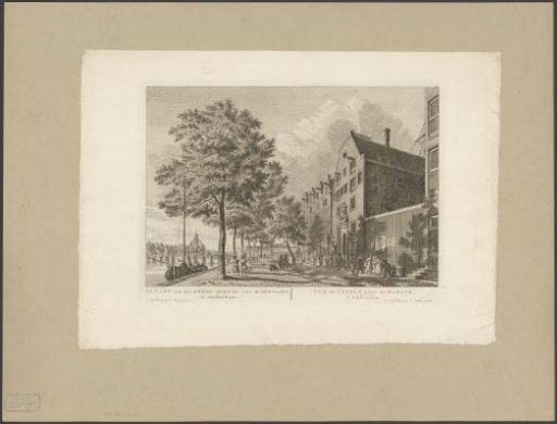 View of the Training School for Navigation in Amsterdam