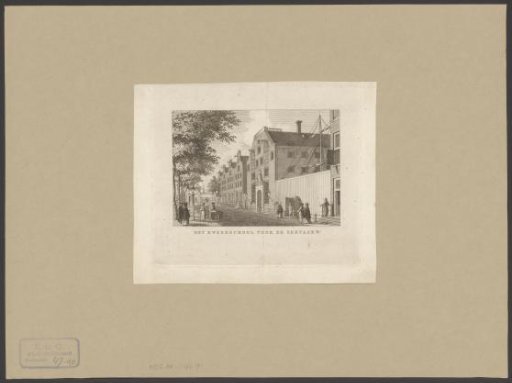 View of the Training School for Navigation in Amsterdam