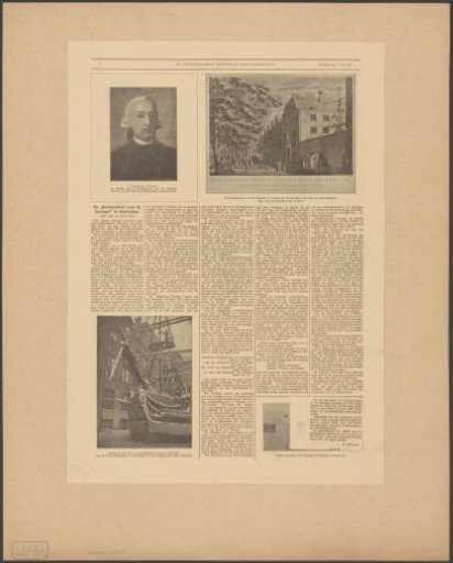 Article on the occasion of the centenary of the Maritime Training School in Amsterdam