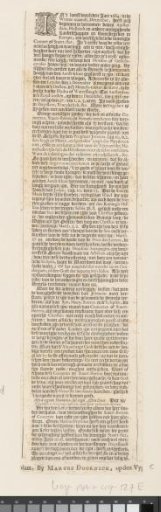 Description and interpretation of a comet above Amsterdam