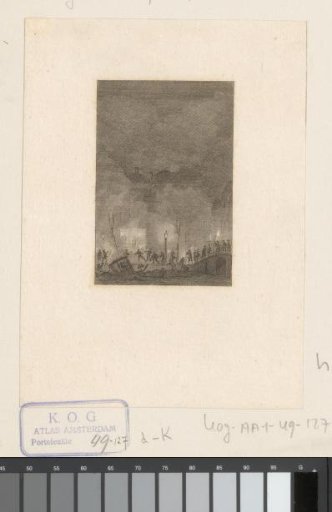 Heavy fog in Amsterdam, 1790